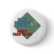 Earbuds badges publicitaires