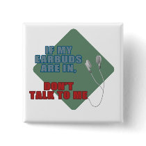 Earbuds badges publicitaires