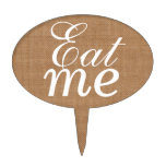"Eat Me" cake pick