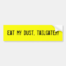 eat-my-dust-01 adhésifs pour voiture