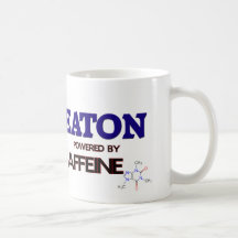 Eaton a actionné par la caféine mug