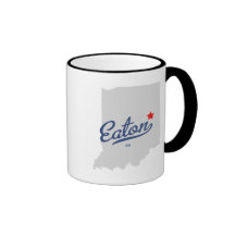 Eaton Indiana DANS la chemise Tasses À Café
