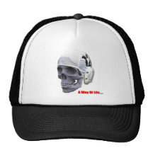 eau-polo-crâne casquettes de camionneur