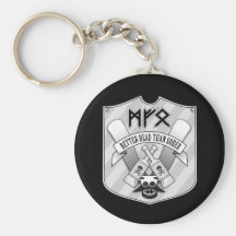 EB - Metal Shield Keyring Porte-clés