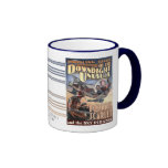 Écarlate mignonne et la tasse de pirates de ciel