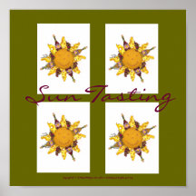 Échantillon de Sun - affiche