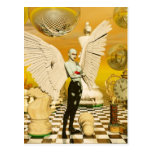 échecs d'ange carte postale