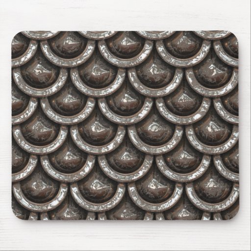 Échelle endommagée Mousepad d'armure Tapis De Souris