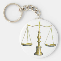 Échelles de justice porte-clés