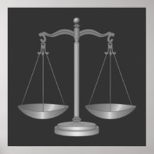 Échelles de justice poster