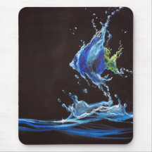 Éclaboussure d'ange tapis de souris
