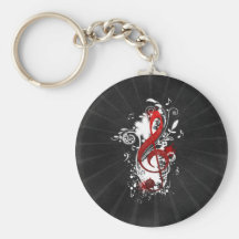 Éclaboussure de fleurs de remous pointillée par no porte-clef