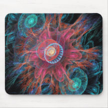 Éclaboussure de fractale tapis de souris