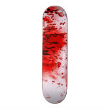 Éclaboussure de sang skateboards personnalisés