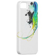 Éclaboussures fraîches abstraites de peinture à l' coque Case-Mate iPhone 5