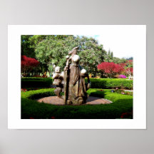 Éclairé sur Lanai avec Confucius Affiches