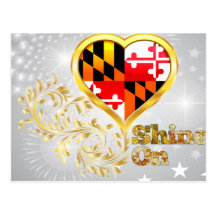 Éclat sur le Maryland Cartes Postales