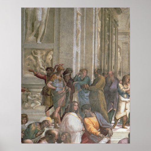 École d'Athènes, du della de strophe Affiches