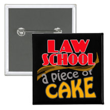 École de droit - morceau de gâteau badges