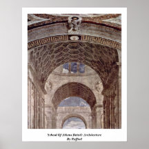 École de petit groupe d'Athènes : Architecture par Posters