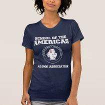 école des anciennes élèves des Amériques t-shirts