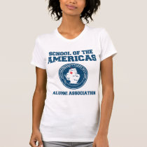 école des anciennes élèves des Amériques t-shirts