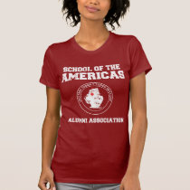 école des anciennes élèves des Amériques t-shirts