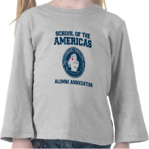 école des anciennes élèves des Amériques t-shirts