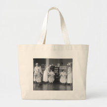 École d'infirmières, les années 1900 tôt sacs fourre-tout