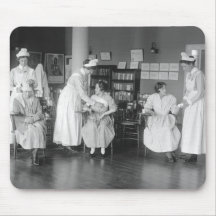 École d'infirmières, les années 1900 tôt tapis de souris