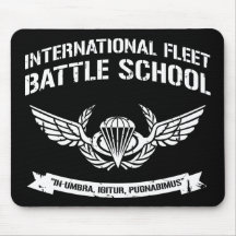 École internationale Ender de bataille de flotte Tapis De Souris