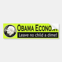Économie d'Obama Adhésif Pour Voiture
