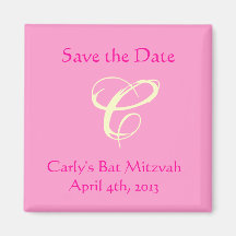 Économies de bat mitzvah de Carly Rebecca l'aimant