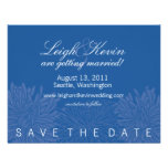Économies de fleur de chrysanthème la date invitations