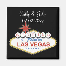 Économies de mariage de Vegas l'aimant de date