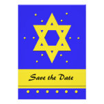 Économies de Mitzvah de barre la carte d'invitatio