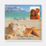 Économies de plage de Starfish&Seashells l'aimant 