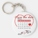 Économies de Saint-Valentin le calendrier mignon d Porte-clé