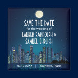 Économies d'horizon de ville la date magnets