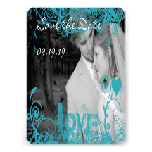 Économies géniales de mariage de photo d'amusement invitations