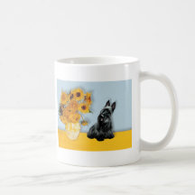 Écossais Terrier 3 - tournesols Mugs