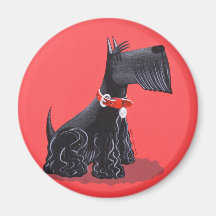 Écossais Terrier Aimant Pour Réfrigérateur