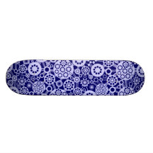 Écosystème - bleu de poudre sur la marine de DP Planches À Roulettes Customisées