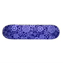 Écosystème - bleu en pastel sur la marine de DP Plateaux De Skateboards