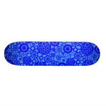 Écosystème - bleu sur des bleus layette skateboards