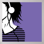 écoutent 2 la musique _5 affiches