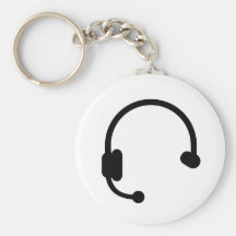 Écouteurs de casque porte-clé