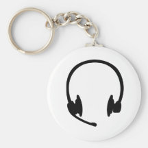 Écouteurs de casque porte-clefs
