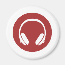 Écouteurs de musique magnets pour réfrigérateur