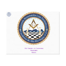 Écran avec Logo Freemason CARN Toiles Tendues